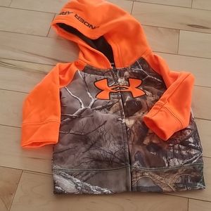 Under Armour Camo Zip-Up Hoodie